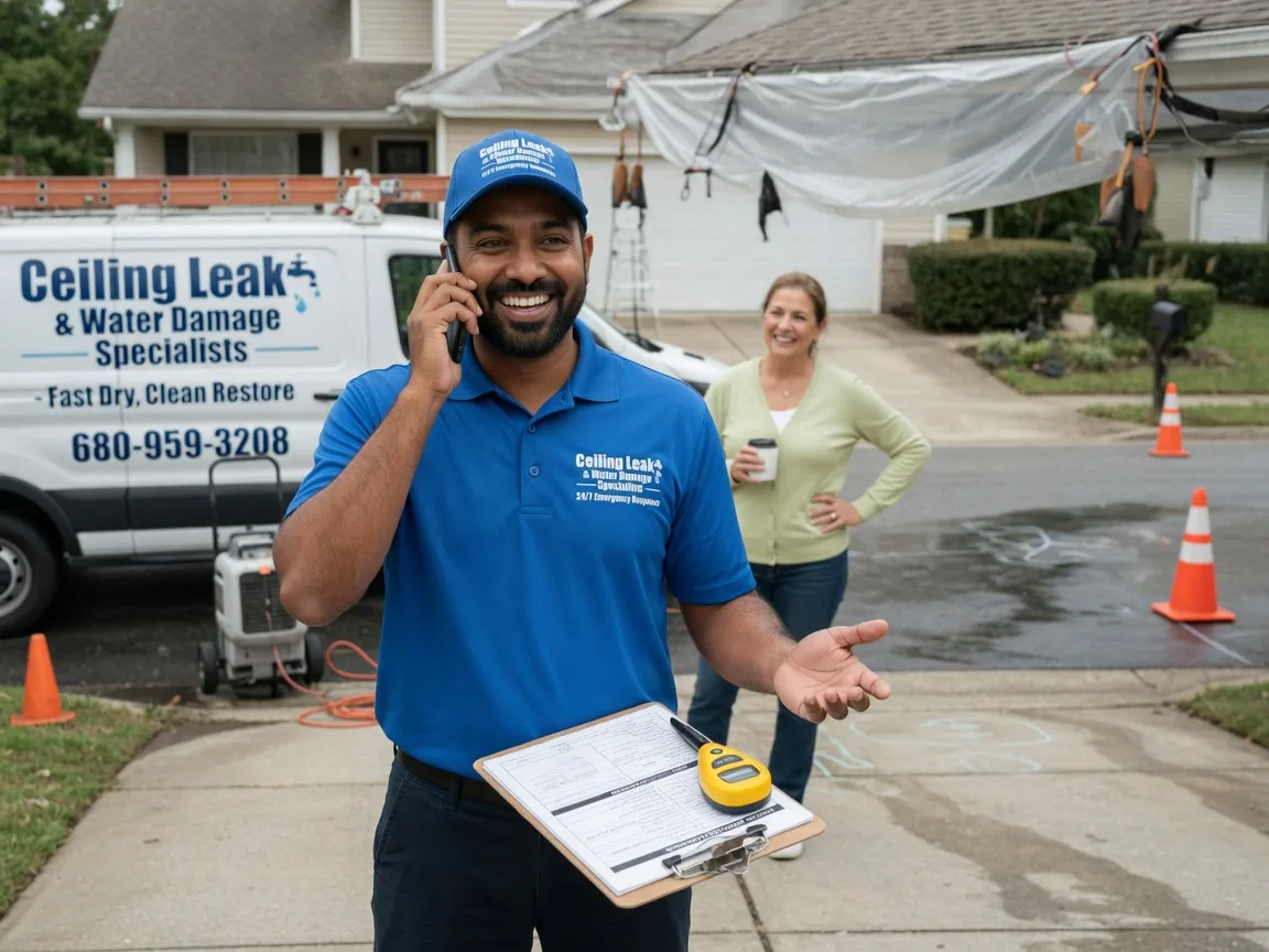 Ceiling Leak Cleanup Kampsville, IL FAQs